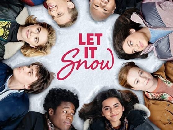 difference between let it snow book and movie