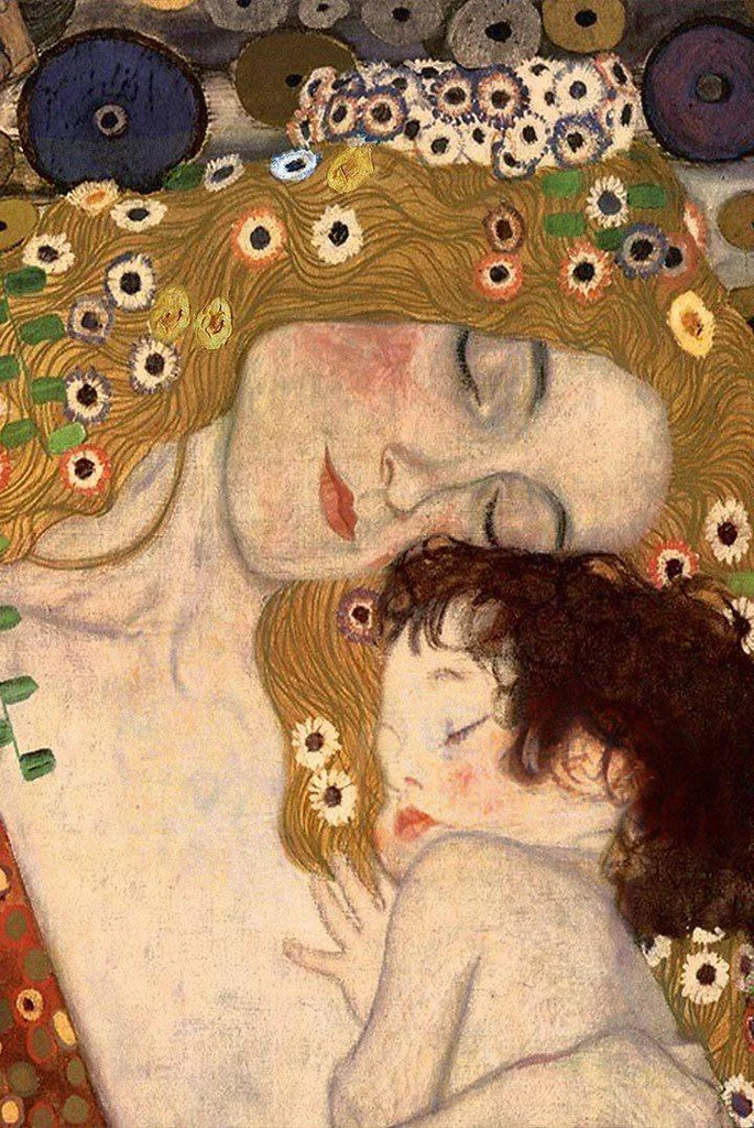 Mother and Child by Gustav Klimt