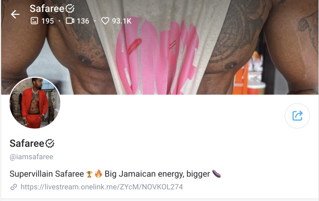 Safaree Samuels OnlyFans account
