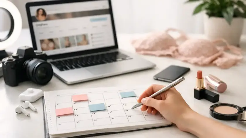 OnlyFans Content Calendar Template That Works